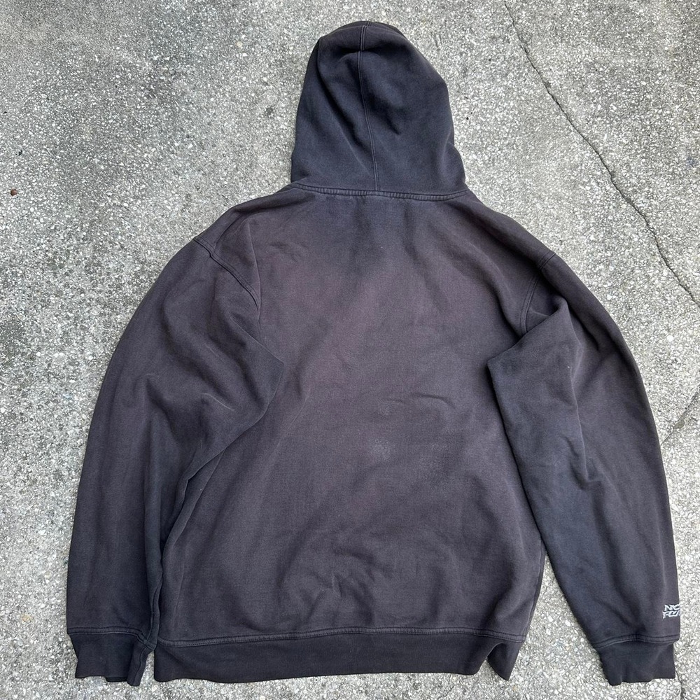 No Fear Gray Pullover Y2K Embroidery Graphic hoodie Size XL - Picture 7 of 7